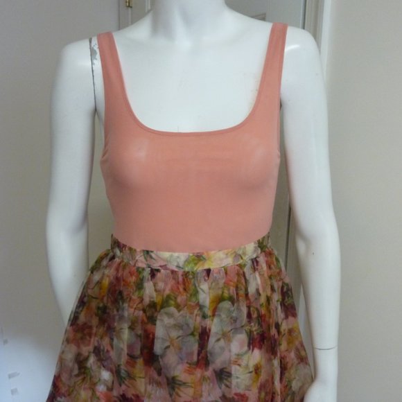 ALICE + OLIVIA Chara Mixed Media Mini Dress - Picture 6 of 10